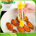 Good Quality Kitchen Tool Cooking Oil Plastic Bottle Healthy Silicone Brush Oil Bottle